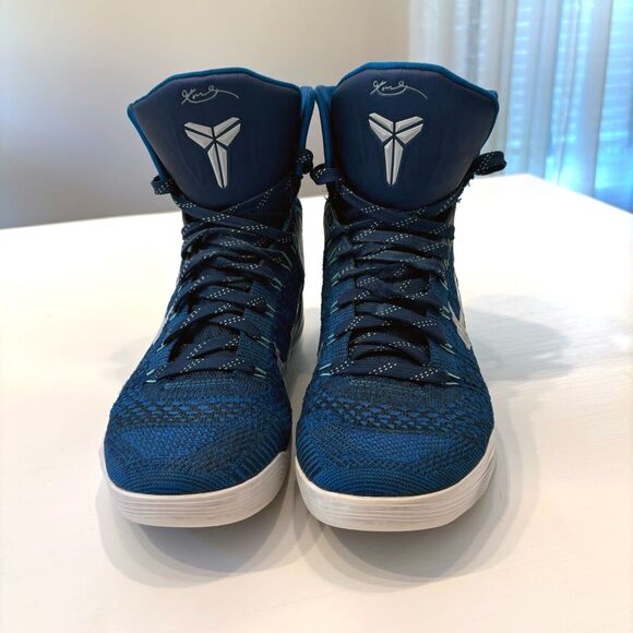 Nike Kobe Bryant 9 Elite Legacy Brave Blue Basketball Shoes Sneakers US Size 7.5 - Picture 7 of 14